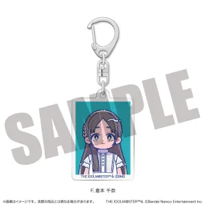 (Goods - Key Chain) Gakuen iDOLM@STER ID Card Photo Style Key Chain Vol.1 F China Kuramoto