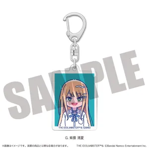 (Goods - Key Chain) Gakuen iDOLM@STER ID Card Photo Style Key Chain Vol.1 G Sumika Shiun