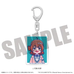 (Goods - Key Chain) Gakuen iDOLM@STER ID Card Photo Style Key Chain Vol.1 J Ume Hanami