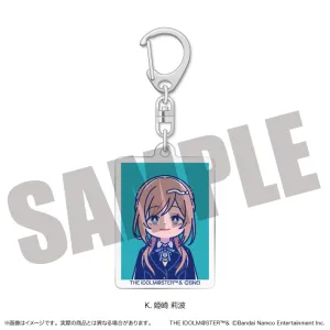 (Goods - Key Chain) Gakuen iDOLM@STER ID Card Photo Style Key Chain Vol.1 K Rinami Himesaki