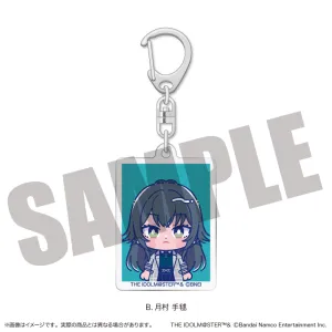 (Goods - Key Chain) Gakuen iDOLM@STER ID Card Photo Style Key Chain Vol.2 B Temari Tsukimura