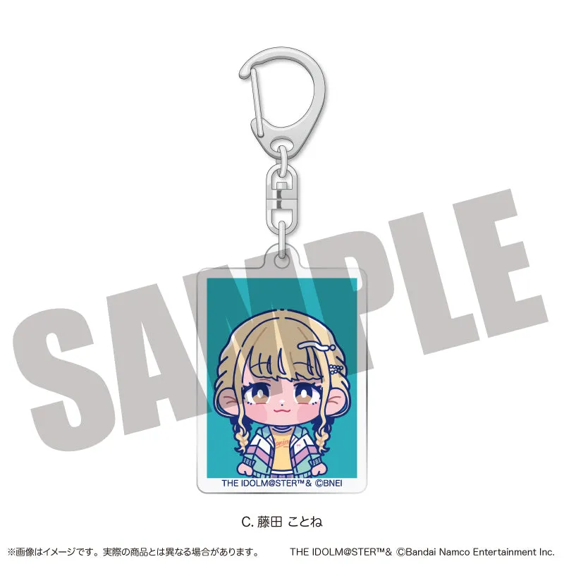 (Goods - Key Chain) Gakuen iDOLM@STER ID Card Photo Style Key Chain Vol.2 C Kotone Fujita