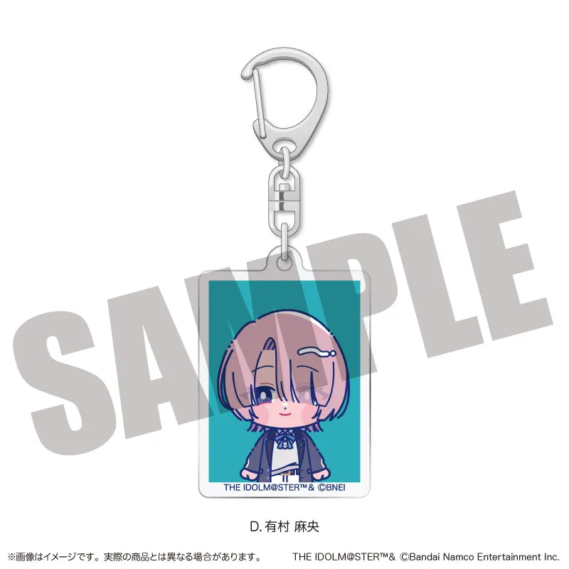 (Goods - Key Chain) Gakuen iDOLM@STER ID Card Photo Style Key Chain Vol.2 D Mao Arimura