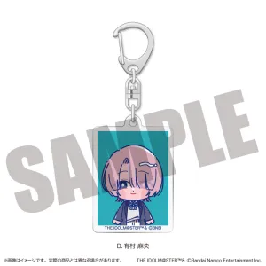 (Goods - Key Chain) Gakuen iDOLM@STER ID Card Photo Style Key Chain Vol.2 D Mao Arimura