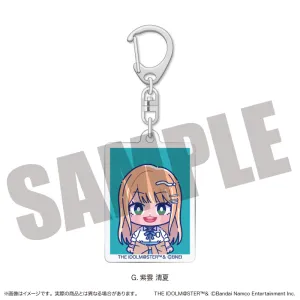 (Goods - Key Chain) Gakuen iDOLM@STER ID Card Photo Style Key Chain Vol.2 G Sumika Shiun