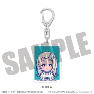 (Goods - Key Chain) Gakuen iDOLM@STER ID Card Photo Style Key Chain Vol.2 H Hiro Shinosawa