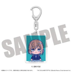 (Goods - Key Chain) Gakuen iDOLM@STER ID Card Photo Style Key Chain Vol.2 K Rinami Himesaki