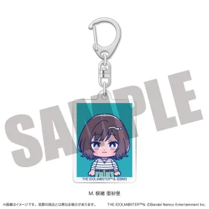 (Goods - Key Chain) Gakuen iDOLM@STER ID Card Photo Style Key Chain Vol.2 M Asari Neo