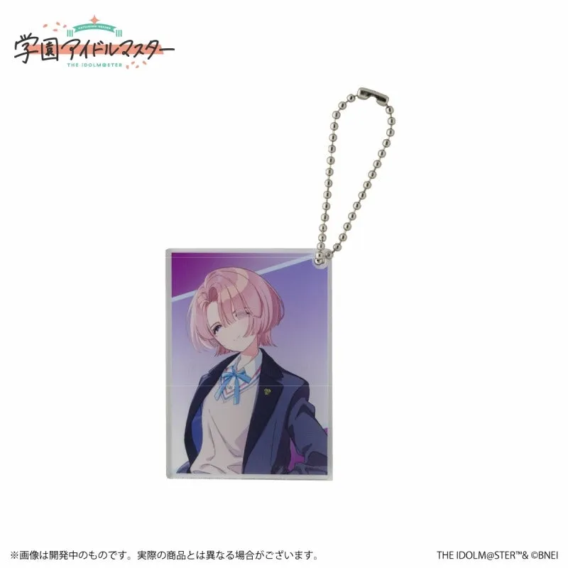 (Goods - Key Chain) Gakuen iDOLM@STER Official Trading Acrylic Key Chain Mao Arimura
