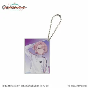 (Goods - Key Chain) Gakuen iDOLM@STER Official Trading Acrylic Key Chain Mao Arimura