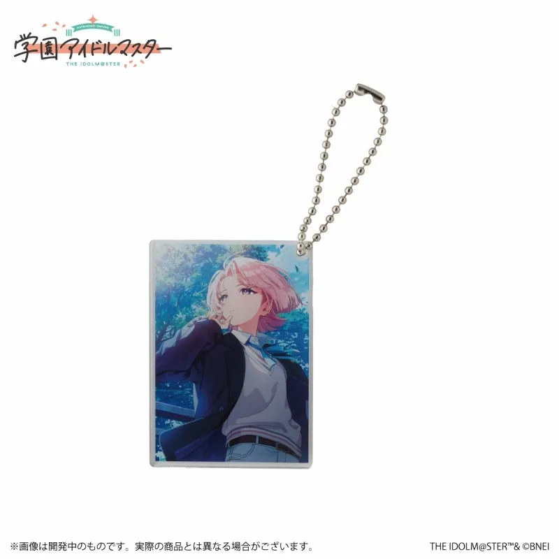(Goods - Key Chain) Gakuen iDOLM@STER Official Trading Acrylic Key Chain Mao Arimura