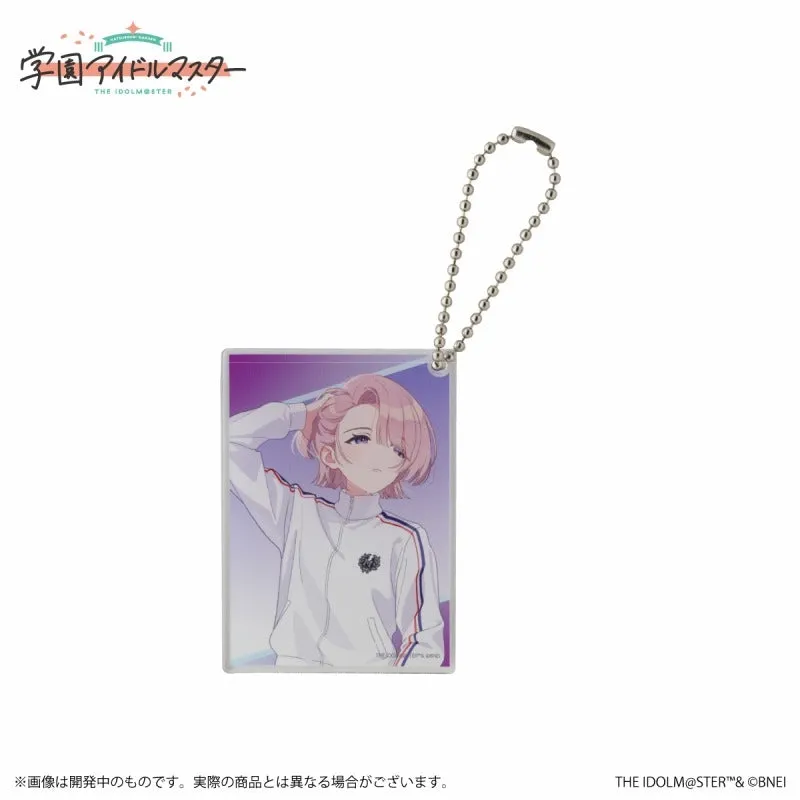 (Goods - Key Chain) Gakuen iDOLM@STER Official Trading Acrylic Key Chain Mao Arimura