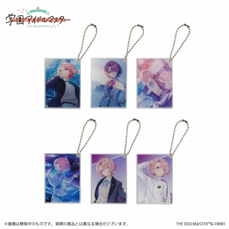 (Goods - Key Chain) Gakuen iDOLM@STER Official Trading Acrylic Key Chain Mao Arimura
