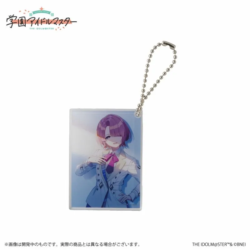(Goods - Key Chain) Gakuen iDOLM@STER Official Trading Acrylic Key Chain Mao Arimura