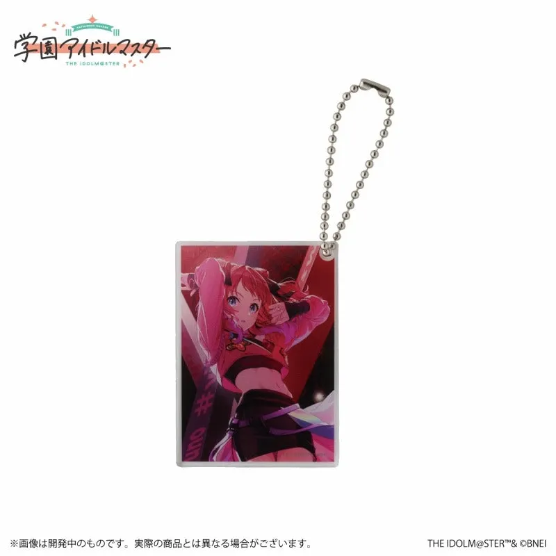 (Goods - Key Chain) Gakuen iDOLM@STER Official Trading Acrylic Key Chain Saki Hanami