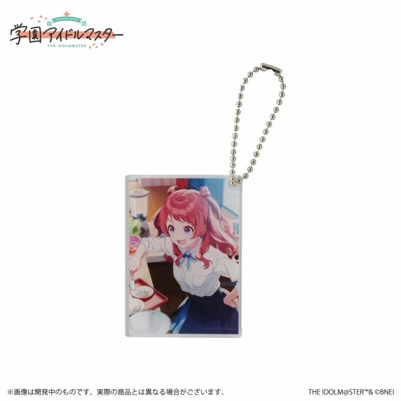 (Goods - Key Chain) Gakuen iDOLM@STER Official Trading Acrylic Key Chain Saki Hanami