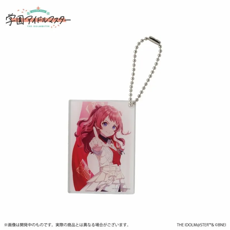 (Goods - Key Chain) Gakuen iDOLM@STER Official Trading Acrylic Key Chain Saki Hanami
