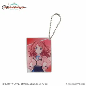 (Goods - Key Chain) Gakuen iDOLM@STER Official Trading Acrylic Key Chain Saki Hanami