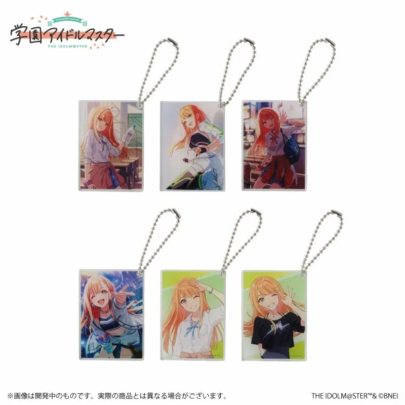 (Goods - Key Chain) Gakuen iDOLM@STER Official Trading Acrylic Key Chain Sumika Shiun