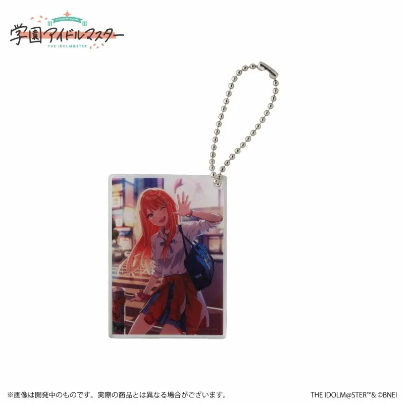 (Goods - Key Chain) Gakuen iDOLM@STER Official Trading Acrylic Key Chain Sumika Shiun
