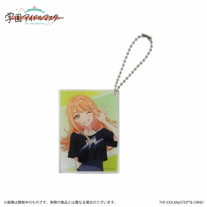 (Goods - Key Chain) Gakuen iDOLM@STER Official Trading Acrylic Key Chain Sumika Shiun