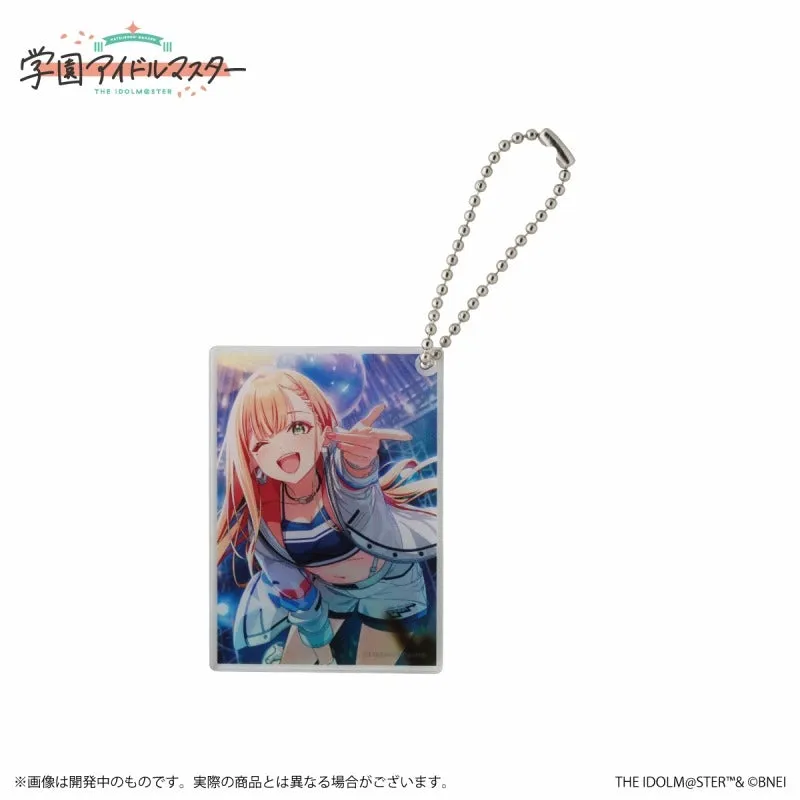 (Goods - Key Chain) Gakuen iDOLM@STER Official Trading Acrylic Key Chain Sumika Shiun