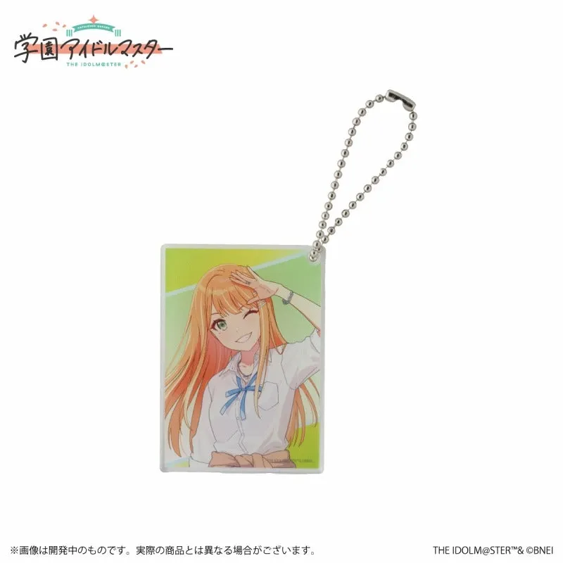 (Goods - Key Chain) Gakuen iDOLM@STER Official Trading Acrylic Key Chain Sumika Shiun