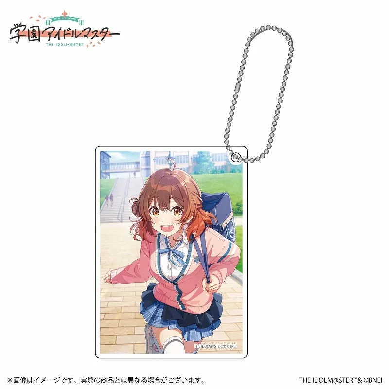 (Goods - Key Chain) Gakuen iDOLM@STER Official Trading Acrylic Key Chain Ume Hanami