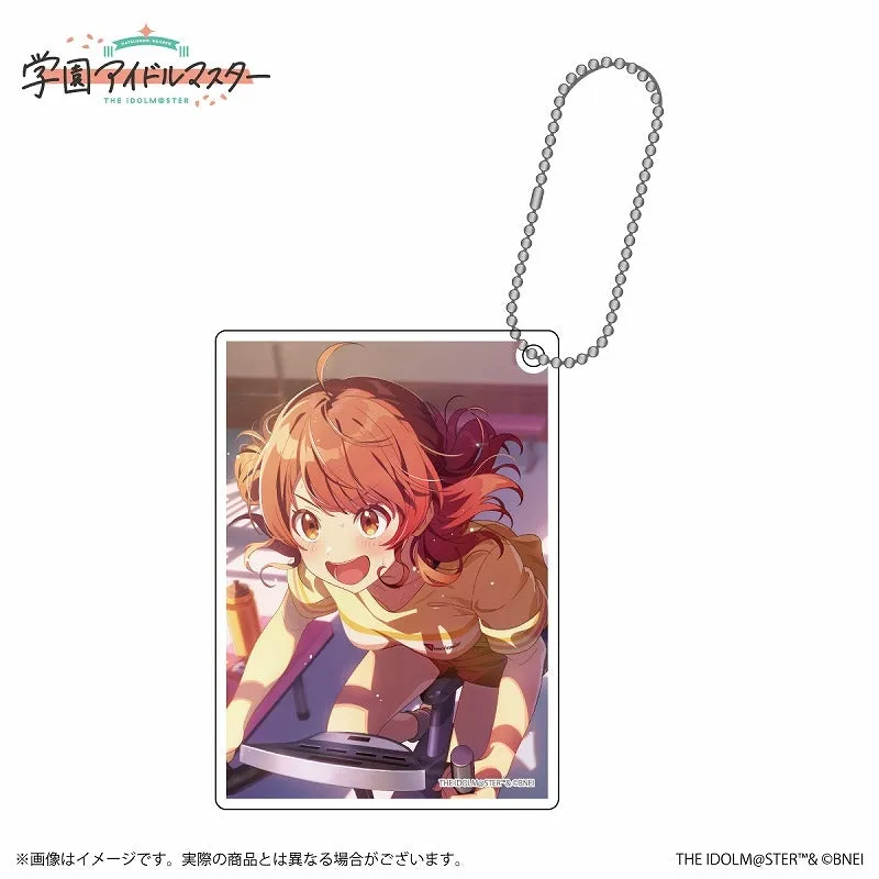 (Goods - Key Chain) Gakuen iDOLM@STER Official Trading Acrylic Key Chain Ume Hanami
