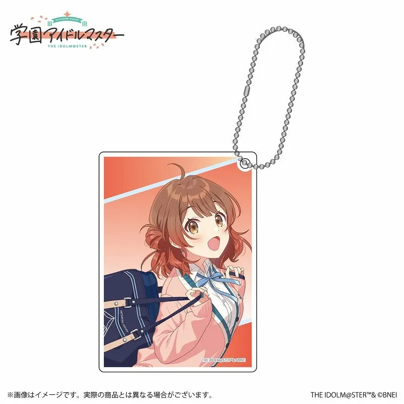 (Goods - Key Chain) Gakuen iDOLM@STER Official Trading Acrylic Key Chain Ume Hanami