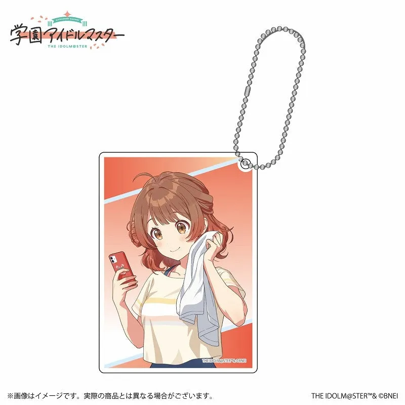(Goods - Key Chain) Gakuen iDOLM@STER Official Trading Acrylic Key Chain Ume Hanami