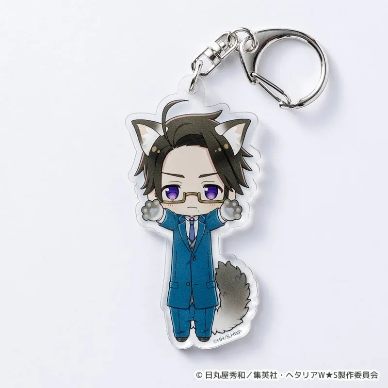 (Goods - Key Chain) Hetalia WorldStars Nobineko Acrylic Key Chain vol. 2 (Austria)