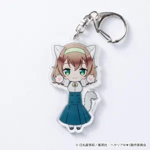 (Goods - Key Chain) Hetalia WorldStars Nobineko Acrylic Key Chain vol. 2 (Belgium)
