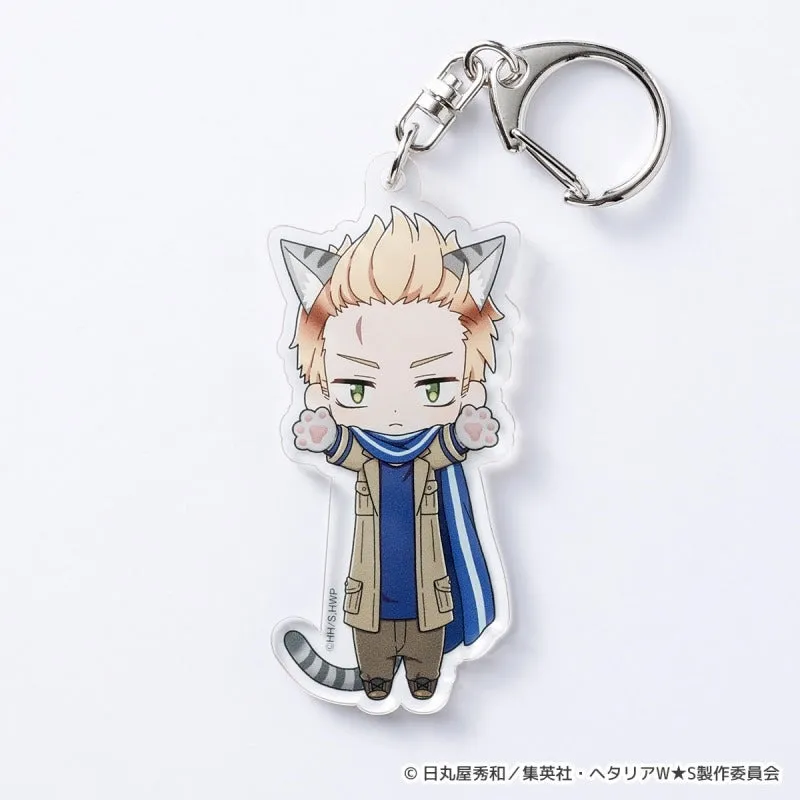 (Goods - Key Chain) Hetalia WorldStars Nobineko Acrylic Key Chain vol. 2 (Netherlands)
