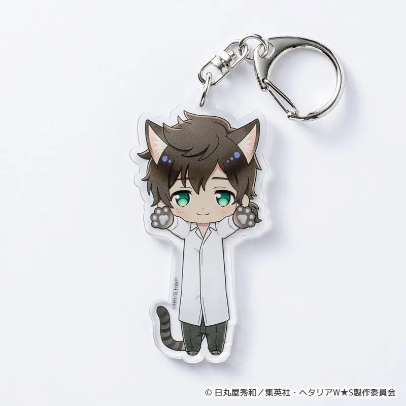 (Goods - Key Chain) Hetalia WorldStars Nobineko Acrylic Key Chain vol. 2 (Portugal)