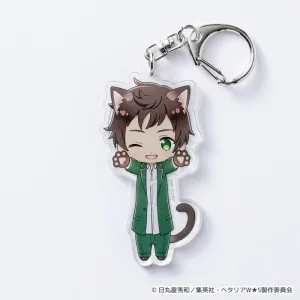 (Goods - Key Chain) Hetalia WorldStars Nobineko Acrylic Key Chain vol. 2 (Spain)