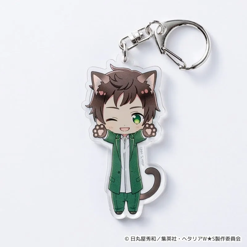 (Goods - Key Chain) Hetalia WorldStars Nobineko Acrylic Key Chain vol. 2 (Spain)