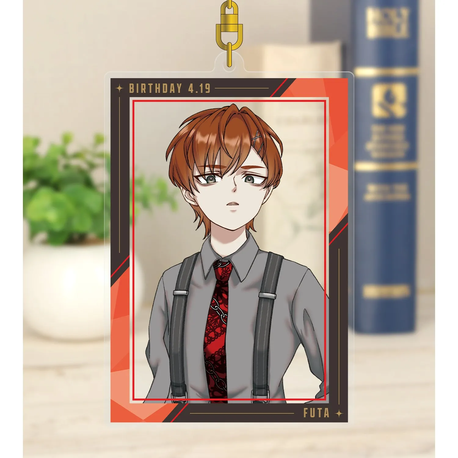 (Goods - Key Chain) MILGRAM Exclusive Art Futta Birthday ver. Vol.2 BIG Acrylic Key Chain