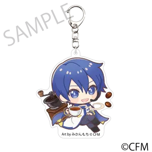 (Goods - Key Chain) Sakura Miku  Hirohako Die-cut Acrylic Keychain Hakodate 2025 KAITO - Art by Mikanmochi
