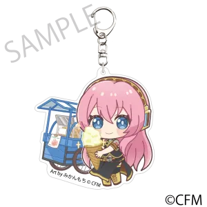 (Goods - Key Chain) Sakura Miku  Hirohako Die-cut Acrylic Keychain Hirosaki 2025 Megurine Luka - Art by Mikanmochi