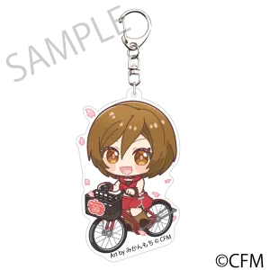 (Goods - Key Chain) Sakura Miku  Hirohako Die-cut Acrylic Keychain Hirosaki 2025 MEIKO - Art by Mikanmochi
