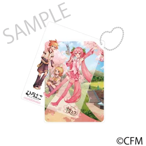 (Goods - Key Chain) Sakura Miku  Hirohako Sliding Acrylic Keychain Hakodate 2025 - Art by Sazanami