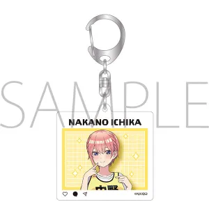 (Goods - Key Chain) The Quintessential Quintuplets Acrylic Key Chain Ichika Nakano