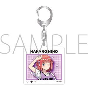 (Goods - Key Chain) The Quintessential Quintuplets Acrylic Key Chain Nino Nakano
