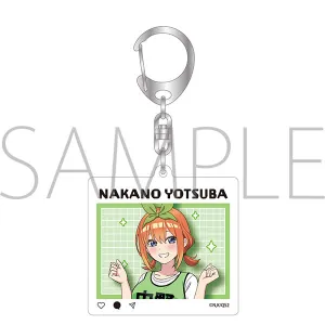 (Goods - Key Chain) The Quintessential Quintuplets Acrylic Key Chain Yotsuba Nakano