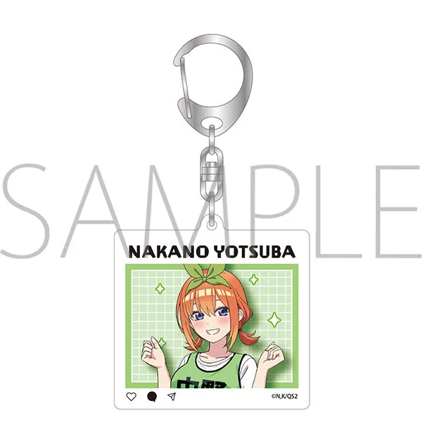 (Goods - Key Chain) The Quintessential Quintuplets Acrylic Key Chain Yotsuba Nakano