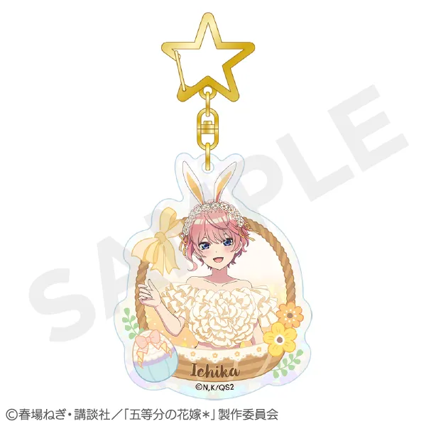 (Goods - Key Chain) The Quintessential Quintuplets Specials 2 Holographic Acrylic Keychain Nakano Ichika