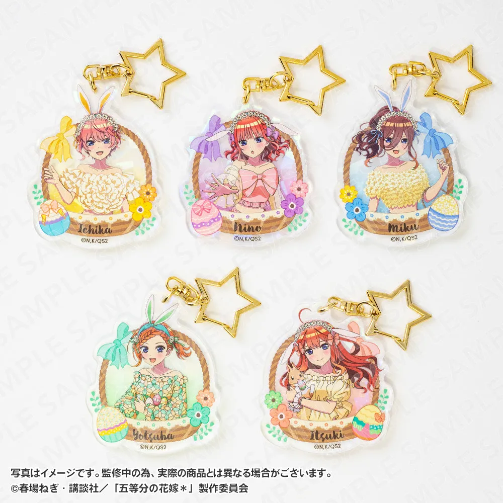 (Goods - Key Chain) The Quintessential Quintuplets Specials 2 Holographic Acrylic Keychain Nakano Ichika