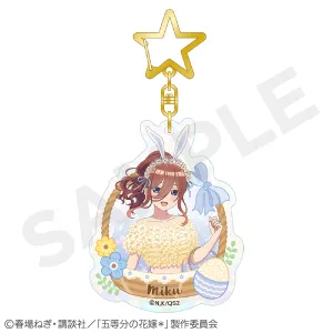 (Goods - Key Chain) The Quintessential Quintuplets Specials 2 Holographic Acrylic Keychain Nakano  Miku