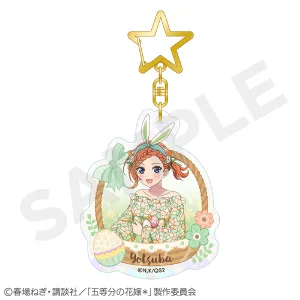 (Goods - Key Chain) The Quintessential Quintuplets Specials 2 Holographic Acrylic Keychain Nakano Yotsuba